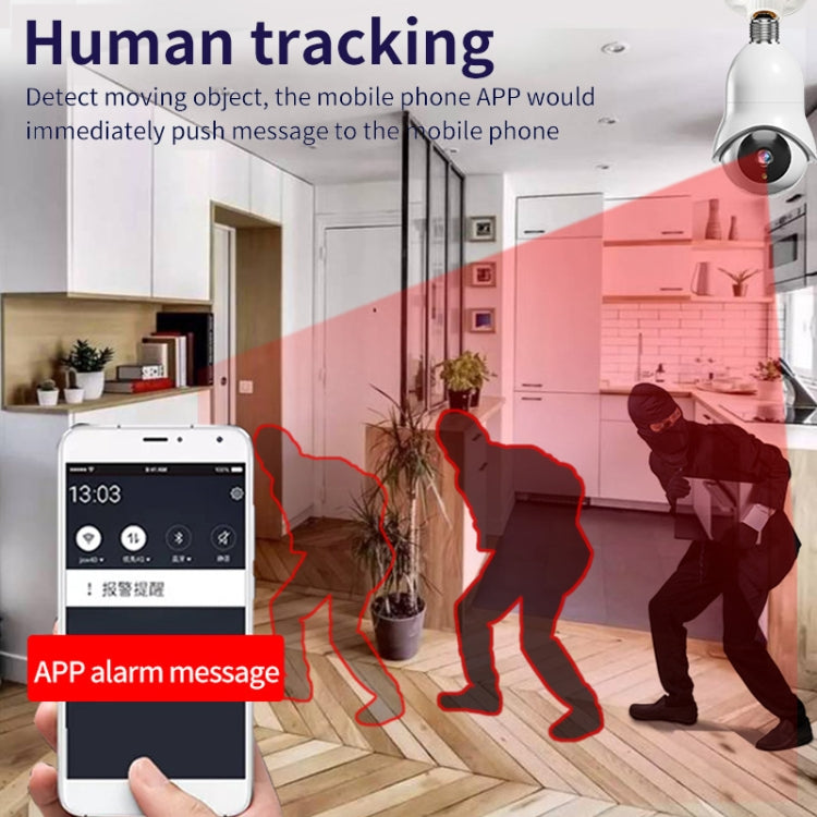DP31 2.0MP HD Light Bulb WiFi Surveillance Camera, Support Motion Detection, Night Vision, Single Light Source DP31 2.0MP HD Light Bulb WiFi Surveillance Camera, Support Motion Detection, Night Vision, Single Light Source